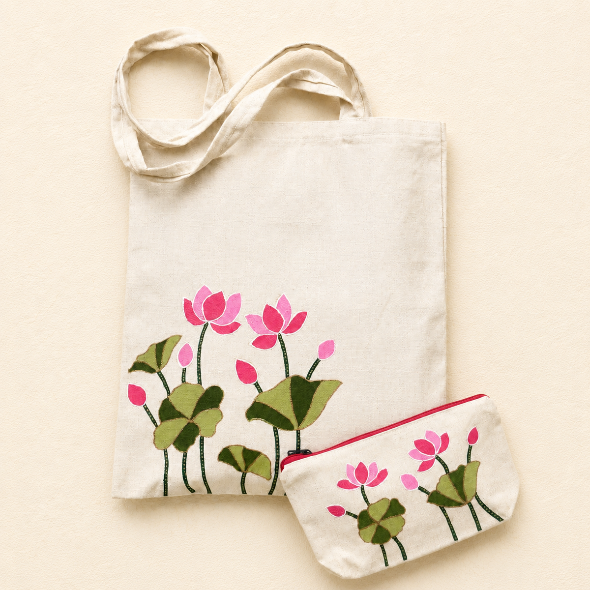 Matching Tote & Pouch Set