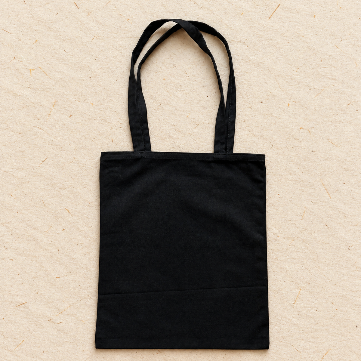 Golden Ripples Hand Painted Tote Bag