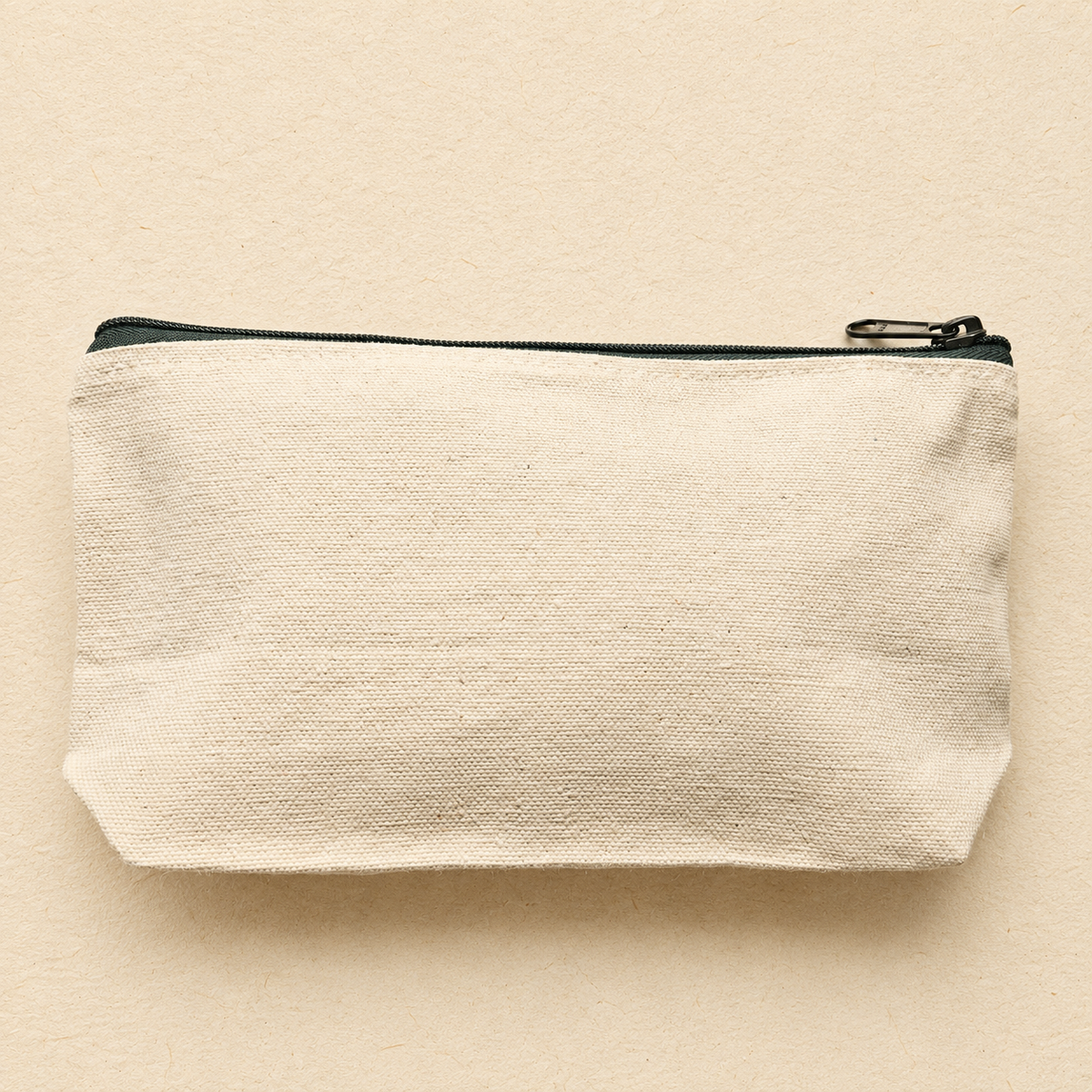 Wild Poppy Garden Hand-Painted Pouch