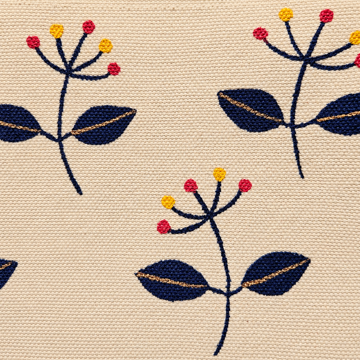 Garden Whisper Hand Painted Pouch